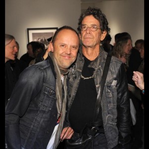 Lars y Lou Reed