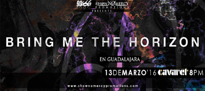 Bring Me The Horizon en Guadalajara, México 2016