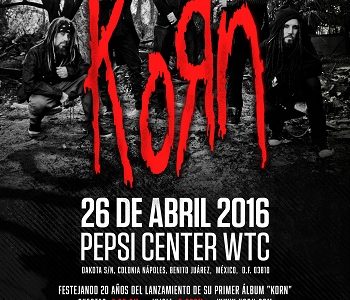 Korn en Distrito Federal, México 2016